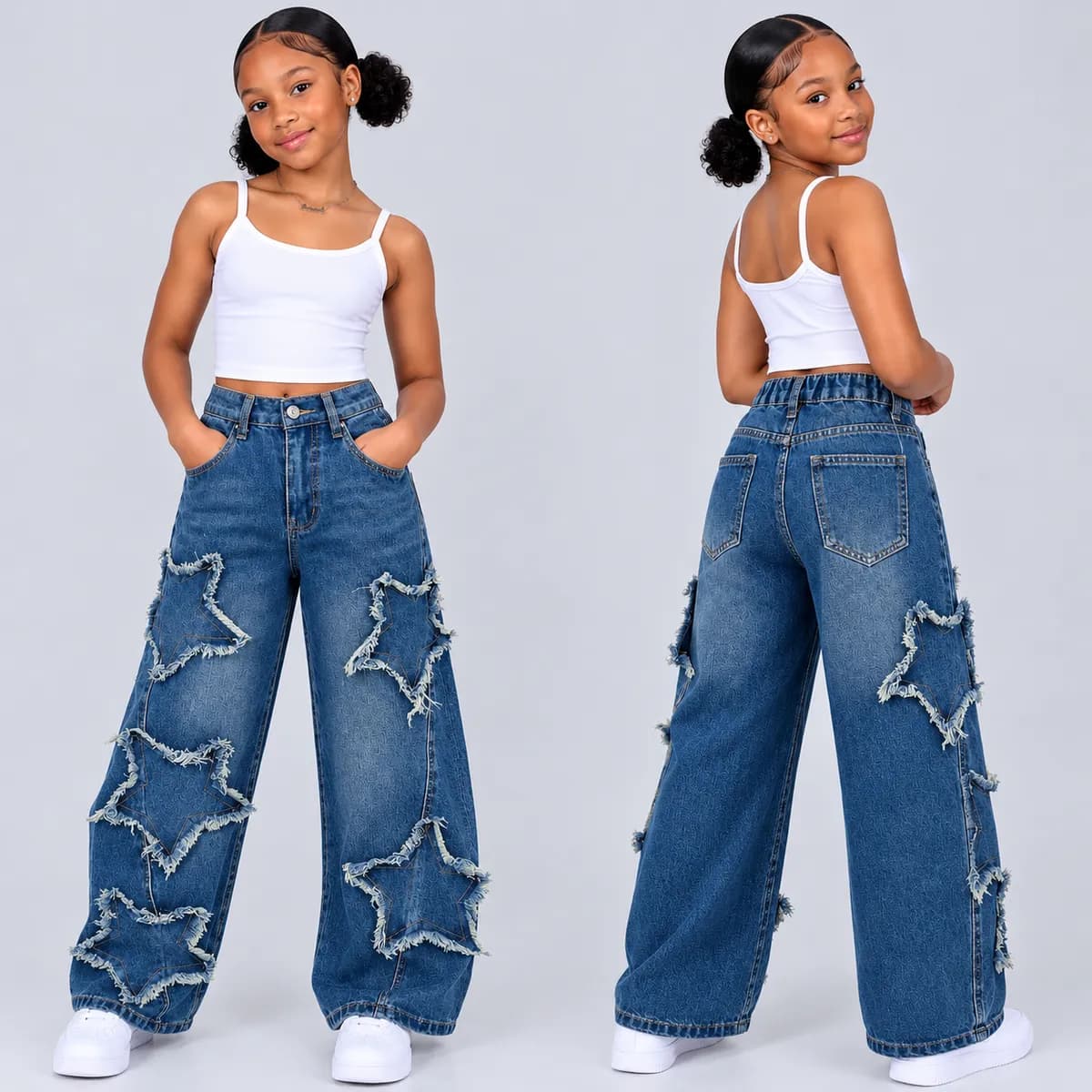 Kids Baggy Jeans