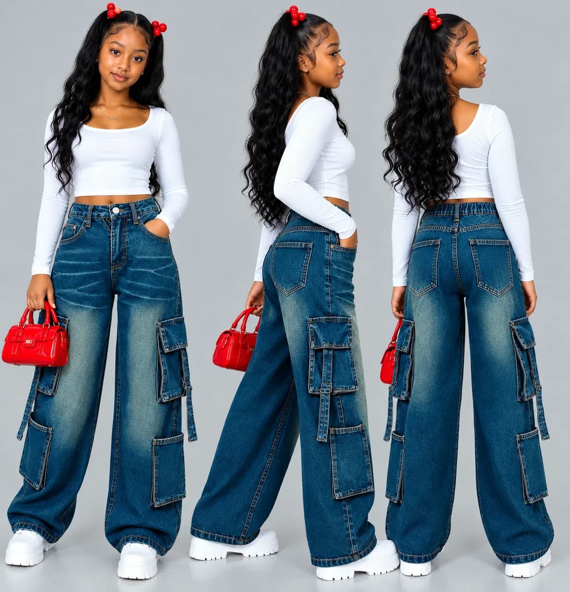 Kids Baggy Jeans
