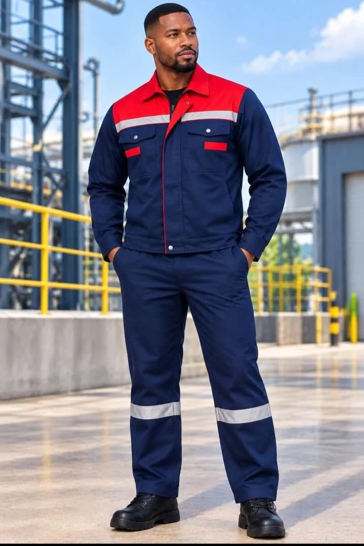 2 Tone Light Worksuit