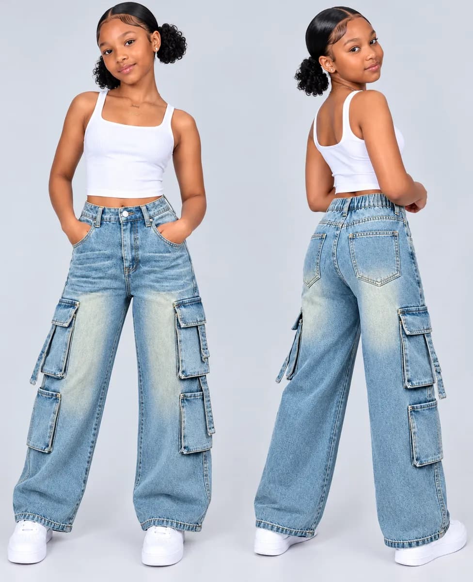 Kids Baggy Jeans