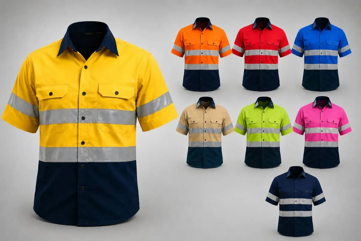 Reflector shirt short sleeve